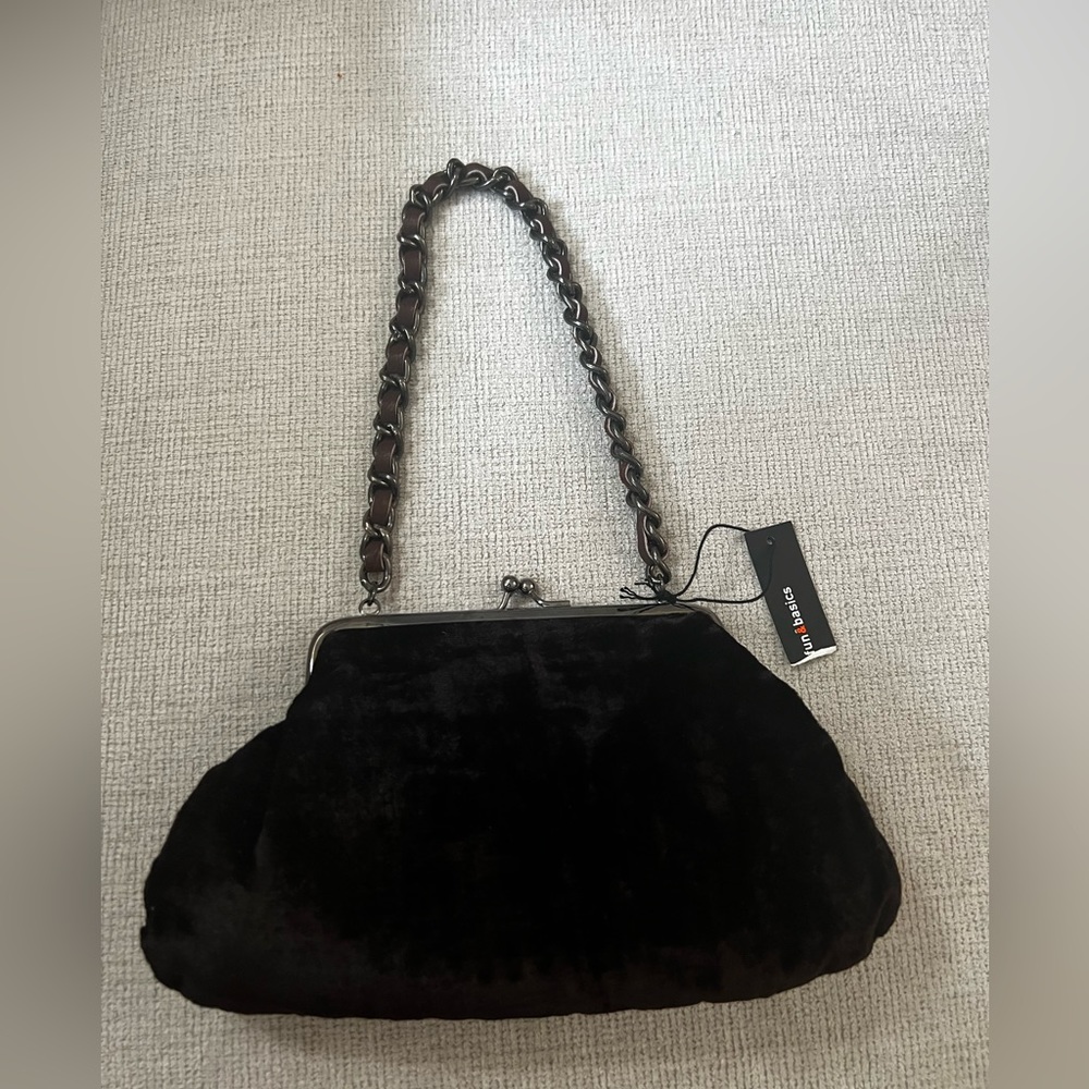 Fun&basics velvet purse